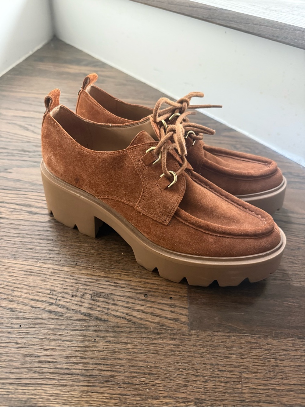 Sam Edelman MONNA LACE UP LUG SOLE LOAFER